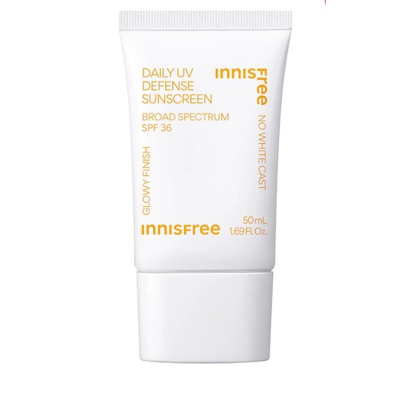 Innisfree Daily Defense UV Sunscreen SPF 36 No White Cast - Picture 1 of 7